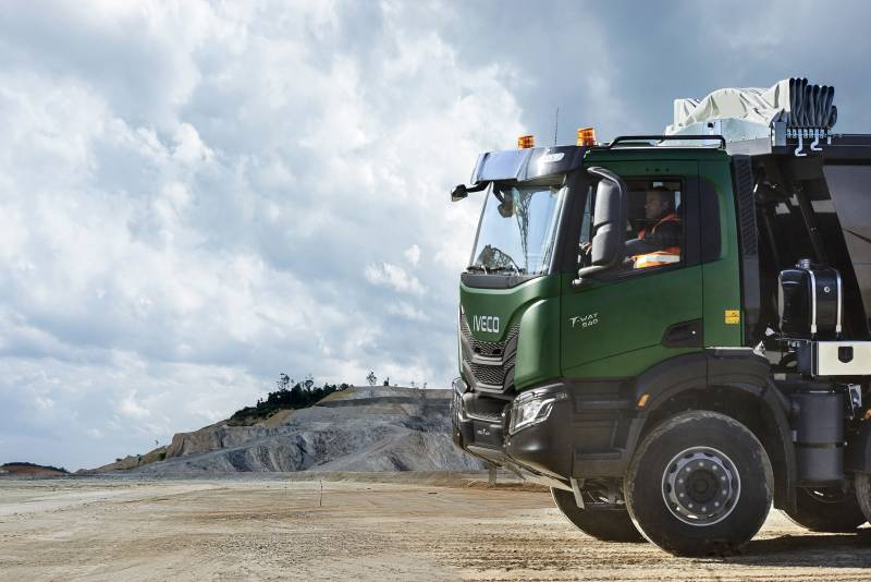 IVECO T-WAY en concession à Saint-Nabord entre Épinal et Remiremont