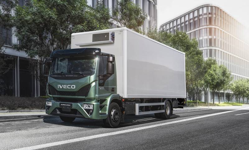 Véhicule utilitaire Iveco pour transport en centre-ville