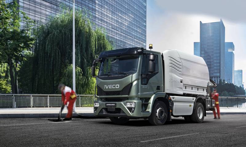 Camion industriel Iveco Eurocargo, robuste et écologique