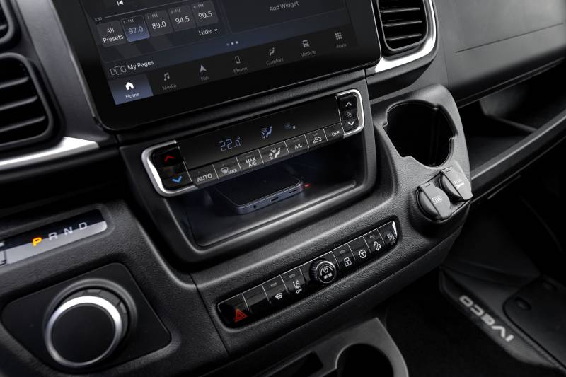 Intérieur cabine IVECO eSuperJolly confort
