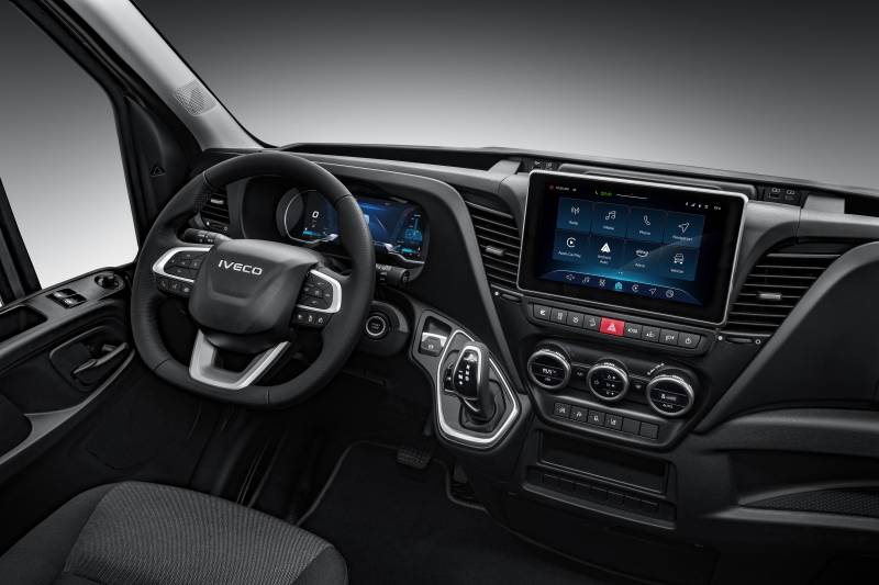 Intérieur cabine Iveco Daily 