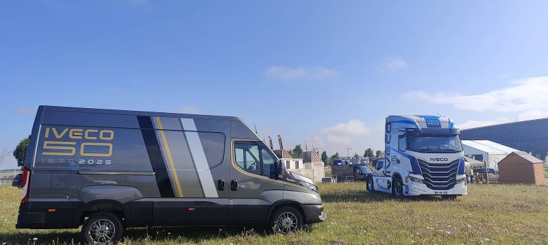 iveco daily fourgon 50 ans en démonstration