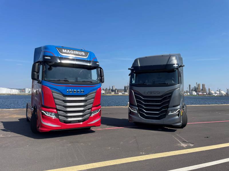 Camions IVECO prêts à être livrés concession IVECO EST