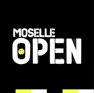Logo du Moselle Open, tournoi ATP 250 indoor à Metz