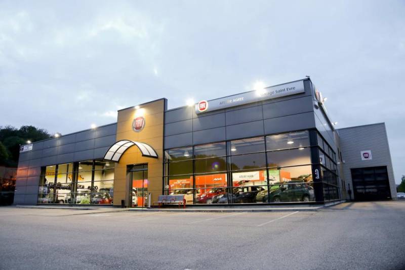 Façade du Garage Saint‑Evre à Dommartin‑lès‑Toul, multimarques et location